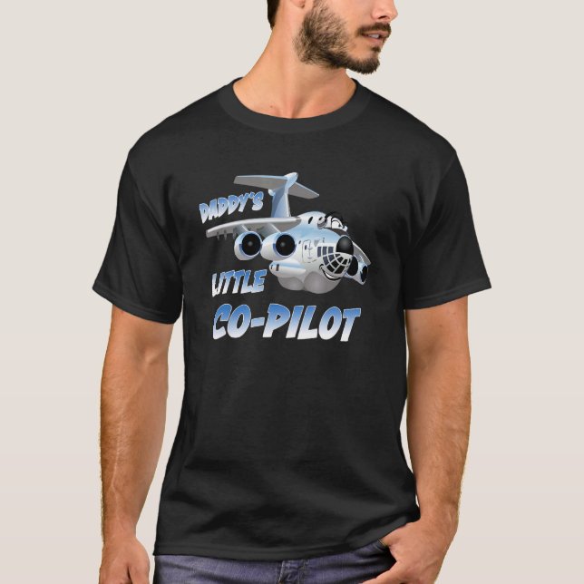 Daddy's Little Co Pilot T-Shirt (Front)