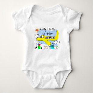 "Daddy's Little Copilot" Kids T-Shirts