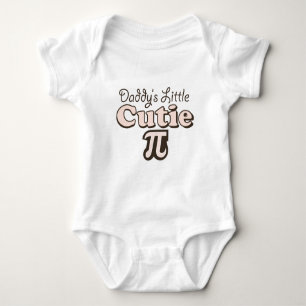 Daddy's Little Cutie Pi Infant Creeper