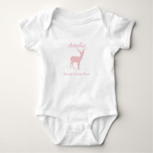 Daddy's Little Dear Baby Girl Deer Outfit