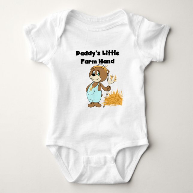 Daddy's Little Farm Hand Tshirts and Gifts (Front)