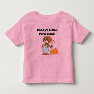Daddy's Little Farm Hand Tshirts and Gifts