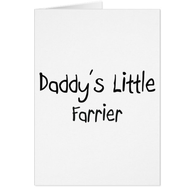 Daddy's Little Farrier (Front)
