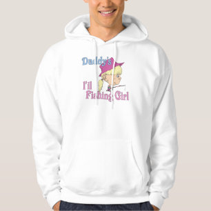 Daddy's Little Fishing Girl Hoodie