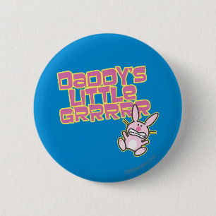 Daddy's Little Girl 6 Cm Round Badge