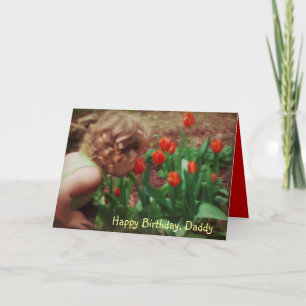 Daddy's Little Girl Birthday Card