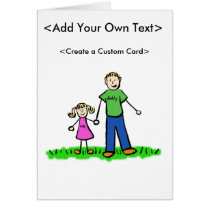 Daddy's Little Girl Card (Blonde)