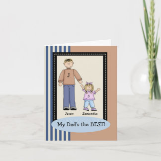 Daddy's Little Girl Father's Day Card