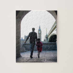 Daddy's Little Girl - London - 8x10 - 110 pc Jigsaw Puzzle