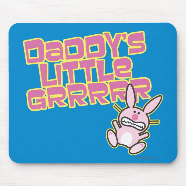 Daddy's Little Girl Mouse Pad (Front)