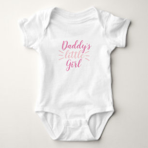 DADDY'S LITTLE GIRL one-piece Baby Bodysuit