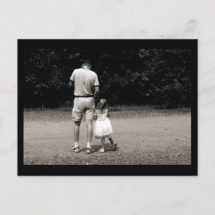Daddy's Little Girl Postcard
