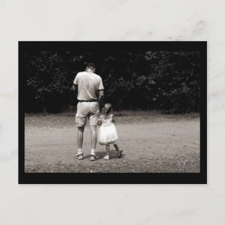 Daddy's Little Girl Postcard