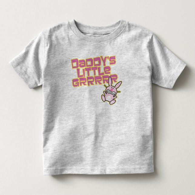 Daddy's Little Girl Toddler T-Shirt (Front)