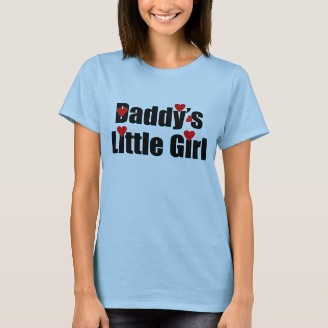 ❤✔Daddy's Little Girl Vintage-inspired T-Shirt (Front)