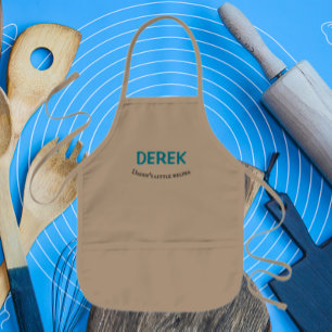 Daddy's Little Helper Child's Name Kids' Apron