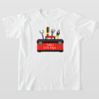 Daddy's Little Helper Toddler Shirt, Father's Day 