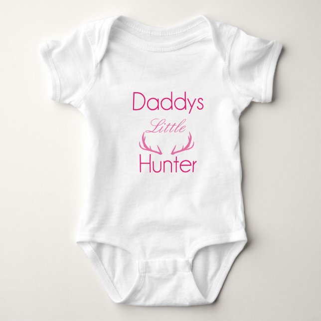Daddy's Little Hunter Infant creeper Little girl (Front)