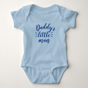 DADDY'S LITTLE MAN one-piece Baby Bodysuit