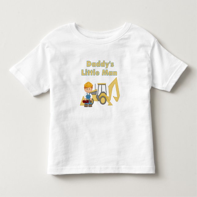 Daddy's Little Man Toddler T-Shirt (Front)
