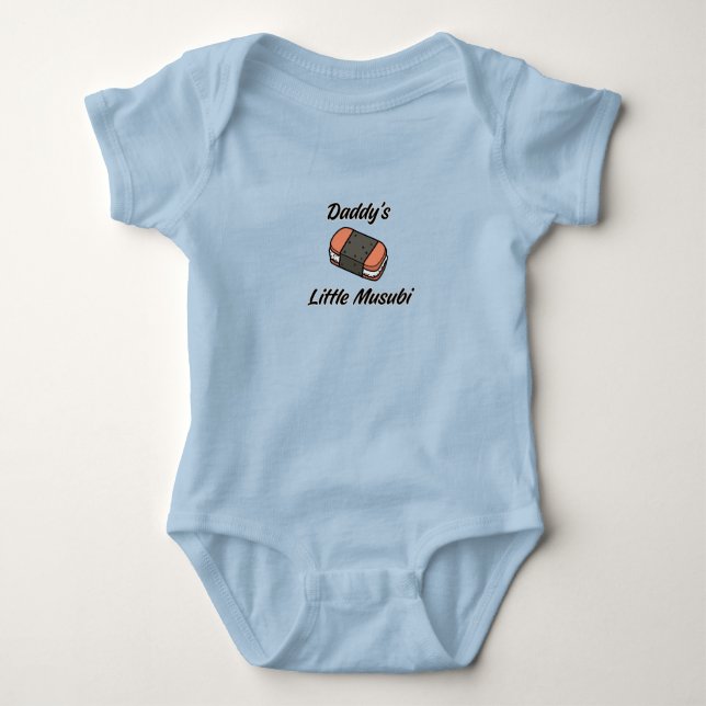Daddy's Little Masubi Baby Bodysuit (Front)