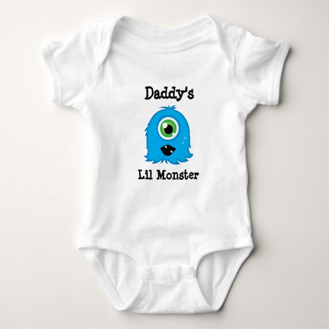 Daddy's Little Monster Jumpsuit (Front)