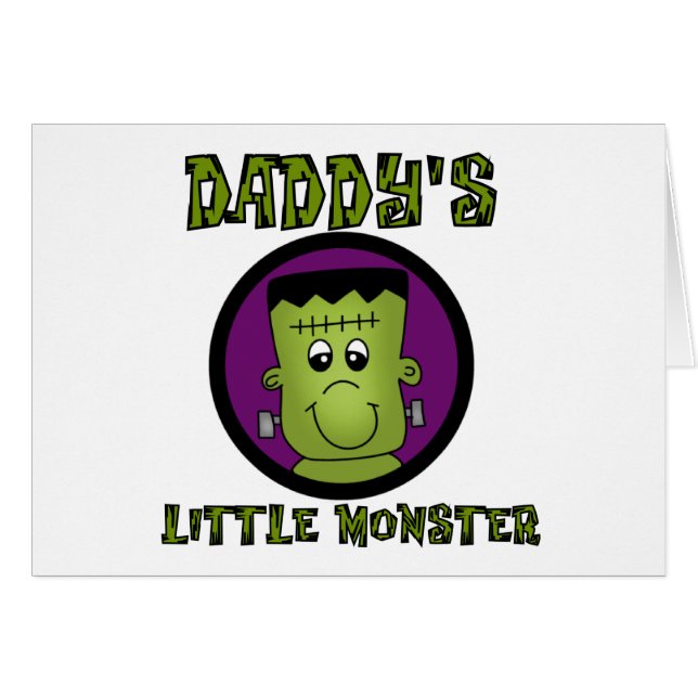 Daddy's Little Monster T-shirts and Gifts (Front Horizontal)
