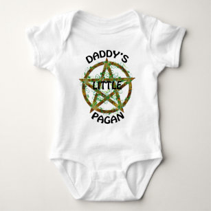 Daddy's Little Pagan Baby Bodysuit