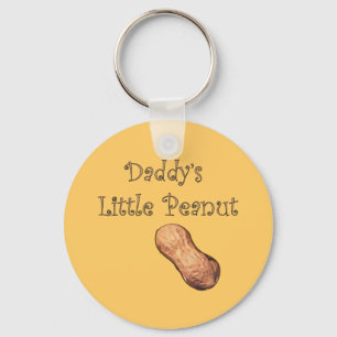 Daddy's Little Peanut Keychain