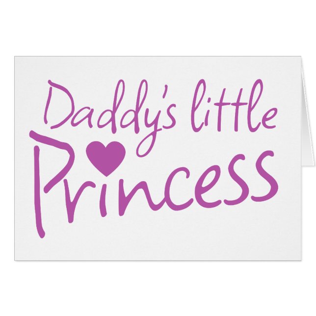 Daddys little princess (Front Horizontal)