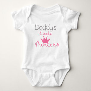 Daddy's Little Princess Baby Jersey Bodysuit