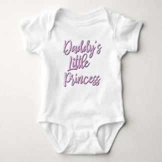 Daddy's Little Princess bodysuit for baby