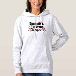 ❤✔Daddy's Little Princess Chic California Fleece Hoodie