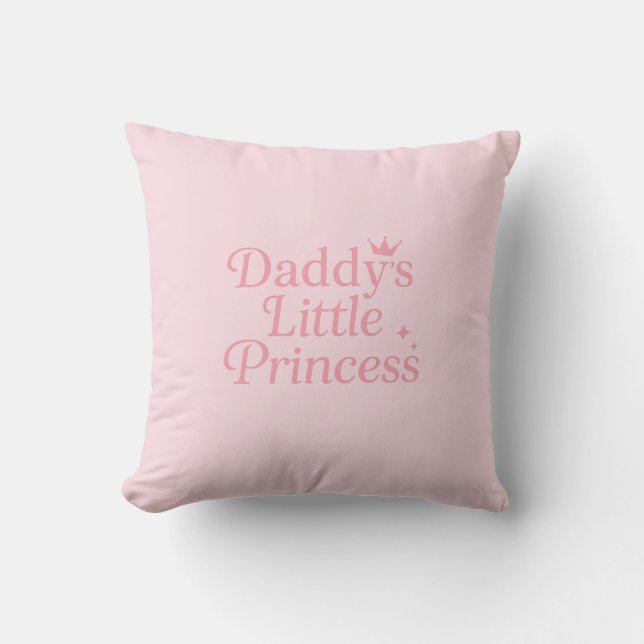 Daddy's Little Princess Cushion (Front)