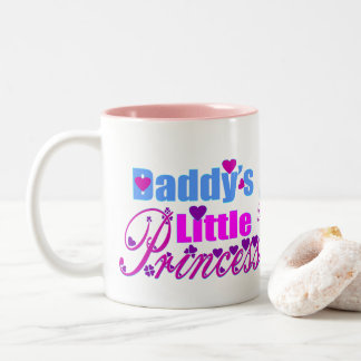 ❤✔Daddy's Little Princess Fabulous Two-Tone Coffee Mug