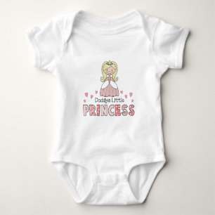 Daddys Little Princess Infant Baby Bodysuit