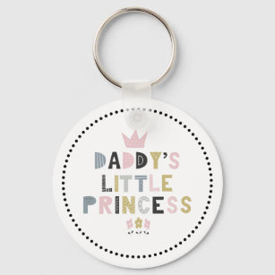 Daddy's Little Princess Key Ring
