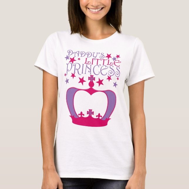 Daddys Little Princess T-Shirt (Front)
