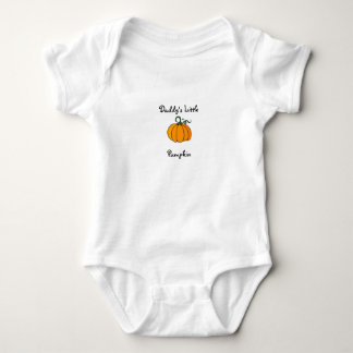 Daddy's Little Pumpkin Halloween baby Bodysuit