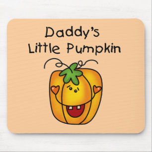 Daddy's Little Pumpkin T-shirts and Gifts Mouse Pad