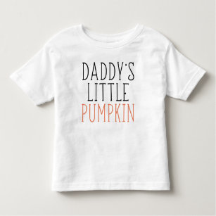Daddy's Little Pumpkin Toddler T-Shirt