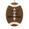 Daddy's Little Quarterback Vertical Photo