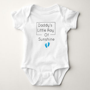 daddy's little ray of sunshine Daddy Baby Gift Baby Bodysuit