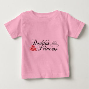 Daddy's Little Redneck Princess Baby T-Shirt