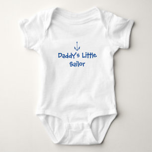 "Daddy's Little Sailor" Baby Bodysuit