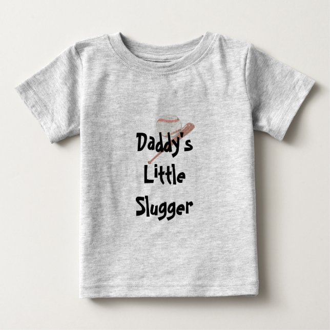 Daddy's Little Slugger T-Shirt (Front)