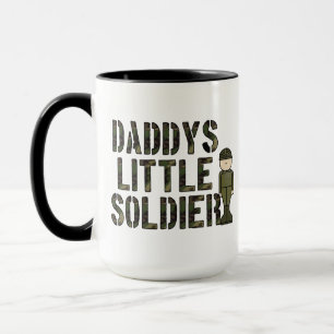 Daddys Little Soldier Mug