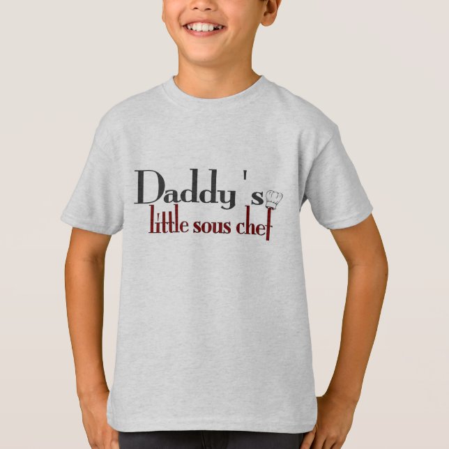 Daddy's little sous chef T-Shirt (Front)