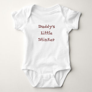 Daddy's Little Stinker Baby Bodysuit