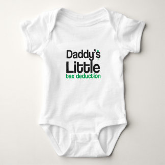 Daddy's Little Tax Deduction Baby Bodysuit